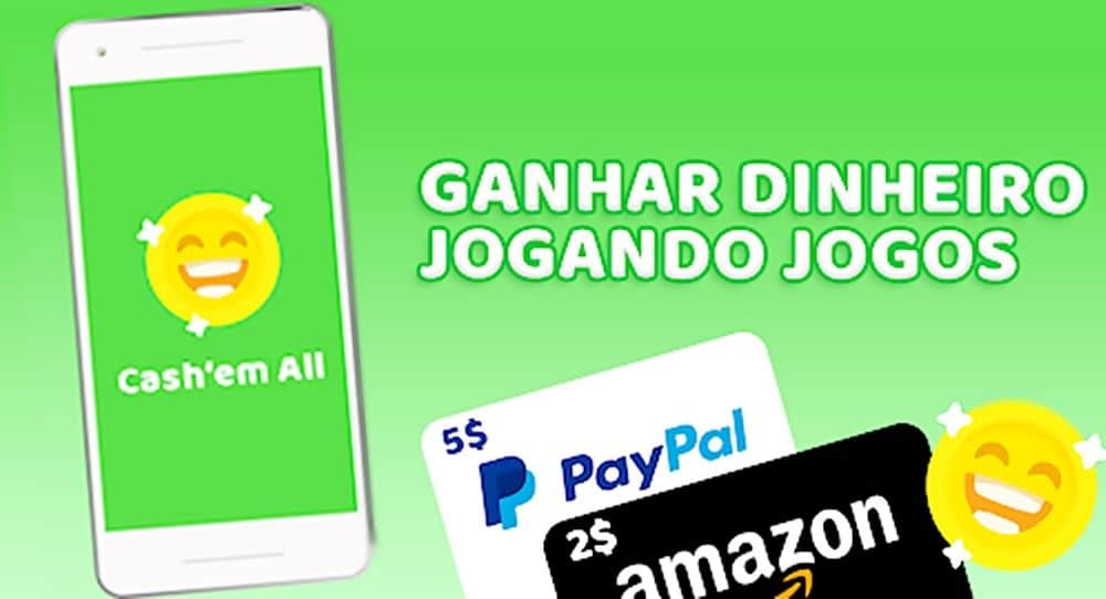 Cashem All App de Jogos que paga pelo PayPal