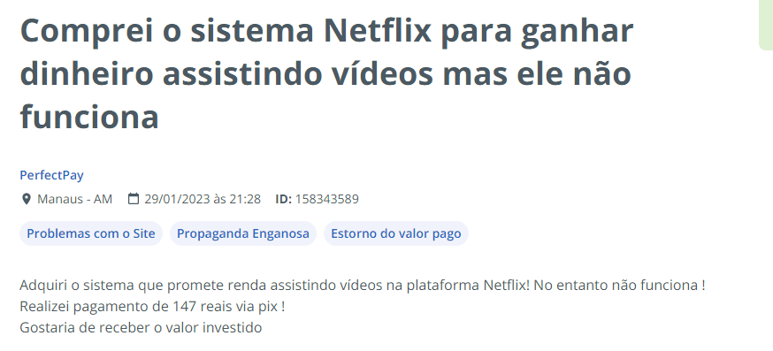 sistema para ganhar dinheiro assistindo netflix