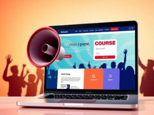 divulgar um curso online